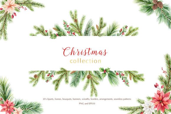 Christmas Watercolor Collection — the creator’s product preview
